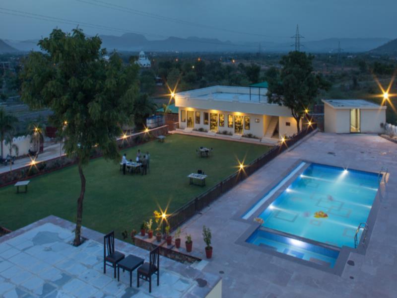 Hill Garden Retreat Hotell Udaipur Exteriör bild